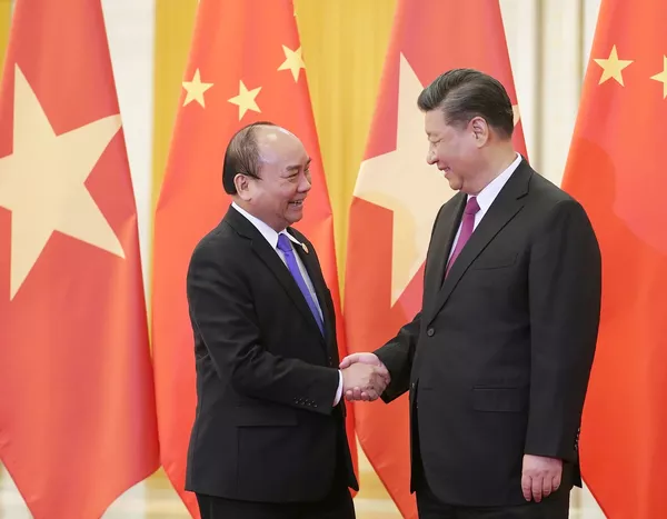 Thủ tướng Nguyễn Xuân Phúc hội kiến Tổng Bí thư, Chủ tịch nước Trung Quốc Tập Cận Bình Thủ tướng Nguyễn Xuân Phúc hội kiến Tổng Bí thư, Chủ tịch nước Trung Quốc Tập Cận Bình - Sputnik Việt Nam