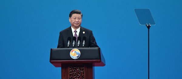Chủ tịch Trung Quốc Tập Cận Bình phát biểu khai mạc Diễn đàn cấp cao Hợp tác quốc tế Vành đai và Con đường lần thứ hai - Sputnik Việt Nam