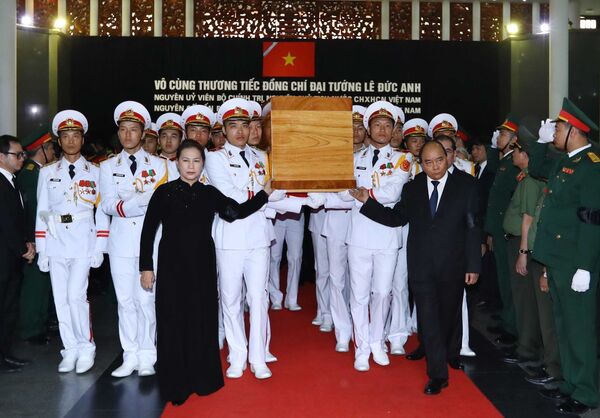 Lễ viếng nguyên Chủ tịch nước Lê Đức Anh - Sputnik Việt Nam