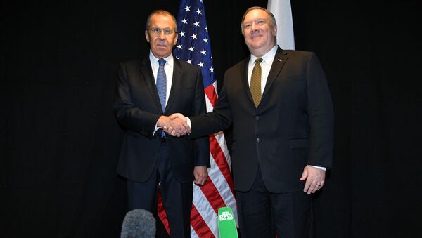 Mike Pompeo và Sergei Lavrov - Sputnik Việt Nam