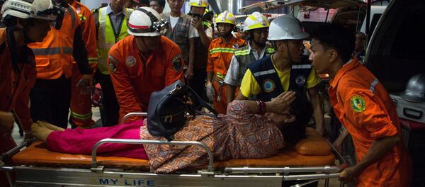 Máy bay rơi ở Myanmar Máy bay rơi ở Myanmar - Sputnik Việt Nam