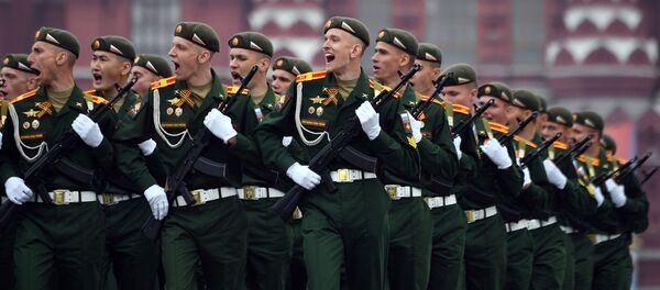 Diễu binh kỷ niệm 74 năm Chiến thắng trong Chiến tranh Vệ quốc Vĩ đại 1941-1945 - Sputnik Việt Nam