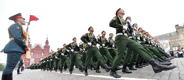 Сuộc diễu hành quân sự dành riêng cho Chiến thắng trong Thế chiến II. - Sputnik Việt Nam