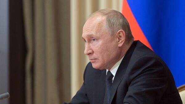 Tổng thống Nga Vladimir Putin  - Sputnik Việt Nam