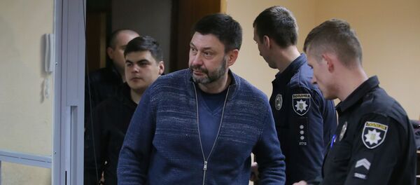 Lãnh đạo cổng thông tin RIA Novosti Ukraina Kirill Vyshinsky Lãnh đạo cổng thông tin RIA Novosti Ukraina Kirill Vyshinsky - Sputnik Việt Nam