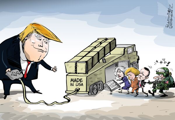 Mỹ cấm châu Âu phát triển vũ khí của riêng mình - Sputnik Việt Nam