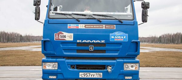 Xe tải KamAZ “không người lái” - Sputnik Việt Nam