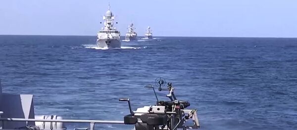 Các tàu của Hạm đội Caspi phóng tên lửa hành trình vào những cứ điểm khủng bố IS ở Syria Các tàu của Hạm đội Caspi phóng tên lửa hành trình vào những cứ điểm khủng bố IS ở Syria - Sputnik Việt Nam