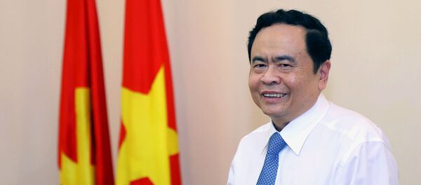 Ông Trần Thanh Mẫn, Chủ tịch Ủy ban Trung ương MTTQ Việt Nam. - Sputnik Việt Nam