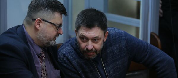 Người đứng đầu cổng thông tin RIA Novosti Ukraina, nhà báo Kirill Vyshinsky Người đứng đầu cổng thông tin RIA Novosti Ukraina, nhà báo Kirill Vyshinsky - Sputnik Việt Nam