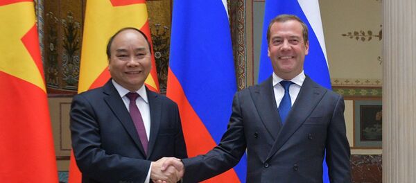 Thủ tướng Dmitry Medvedev đã hội đàm với Thủ tướng Việt Nam Nguyễn Xuân Phúc Thủ tướng Dmitry Medvedev đã hội đàm với Thủ tướng Việt Nam Nguyễn Xuân Phúc - Sputnik Việt Nam