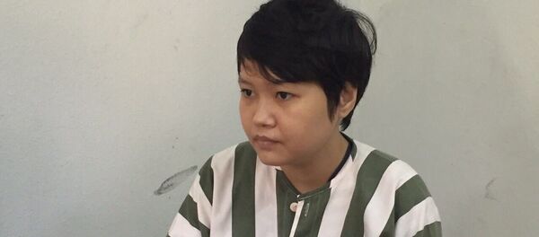 Bị can Phạm Thị Thiên Hà. Bị can Phạm Thị Thiên Hà. - Sputnik Việt Nam