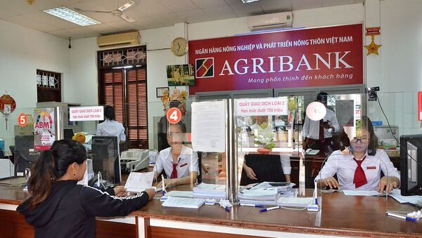 Phòng giao dịch Agribank - Sputnik Việt Nam