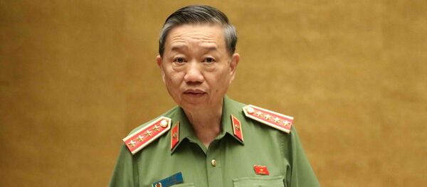 Bộ trưởng bộ Công an Tô Lâm. - Sputnik Việt Nam