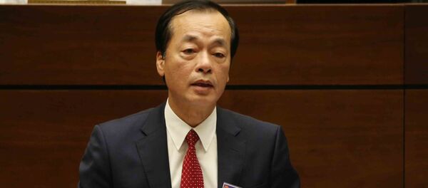 Bộ trưởng Bộ Xây dựng Phạm Hồng Hà trả lời chất vấn của đại biểu Quốc hội. Bộ trưởng Bộ Xây dựng Phạm Hồng Hà trả lời chất vấn của đại biểu Quốc hội. - Sputnik Việt Nam