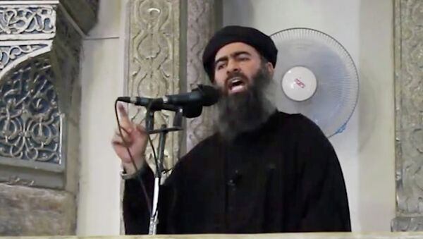 Thủ lĩnh nhóm cực đoan “Nhà nước Hồi giáo” Abu Bakr al-Baghdadi - Sputnik Việt Nam