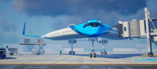 Giới thiệu khái niệm máy bay hình chữ V với cabin hành khách ở phần cánh  - Sputnik Việt Nam