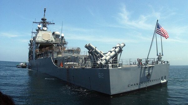 Tàu tuần dương của Hải quân Hoa Kỳ Chancellorsville - Sputnik Việt Nam