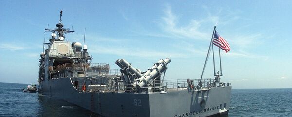 Tàu tuần dương của Hải quân Hoa Kỳ Chancellorsville - Sputnik Việt Nam