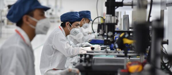 Tập đoàn Vingroup khởi công Dự án Nhà máy sản xuất điện thoại thông minh Vsmart tại Khu công nghệ cao Hòa Lạc (Thạch Thất, Hà Nội). - Sputnik Việt Nam