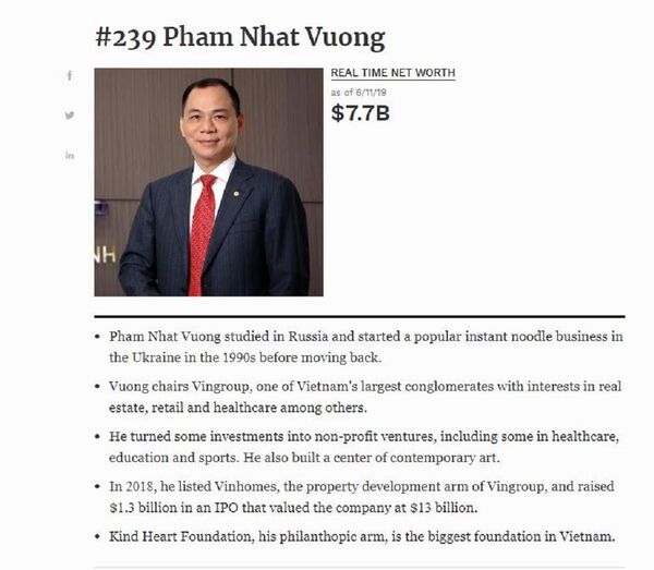 Donald Trump làm khó Huawei, cửa mở cho tỷ phú Phạm Nhật Vượng - Sputnik Việt Nam