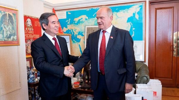 Tăng cường hợp tác giữa hai Đảng Cộng sản Việt Nam và Liên bang Nga - Sputnik Việt Nam