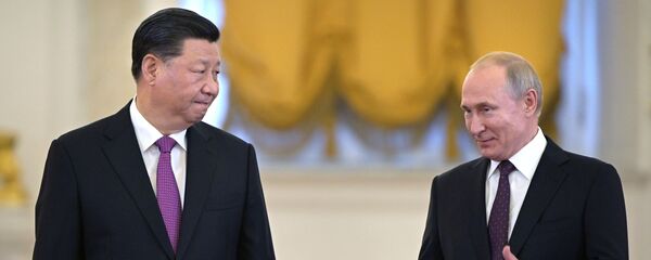 Vladimir Putin và Chủ tịch Trung Quốc Tập Cận Bình - Sputnik Việt Nam