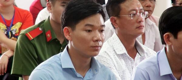 Bị cáo Hoàng Công Lương tại phiên toà phúc thẩm. - Sputnik Việt Nam