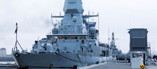 Tàu chiến Sachsen của Đức Tàu chiến Sachsen của Đức - Sputnik Việt Nam