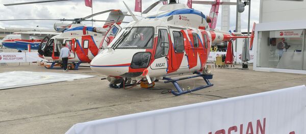 Trực thăng Ansat tại Vũ trụ Quốc tế Paris 2019 - Sputnik Việt Nam