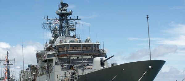 Фрегат австралийского флота типа Анзак. Архивное фото - Sputnik Việt Nam