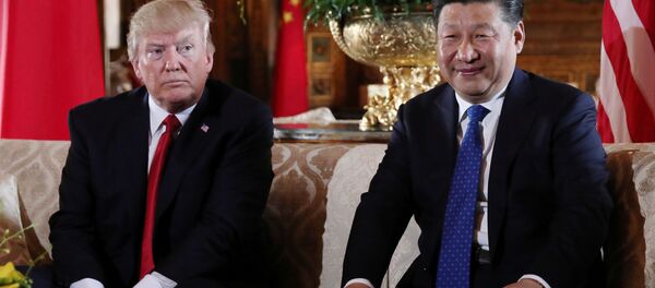 Donald Trump và Tập Cận Bình  - Sputnik Việt Nam