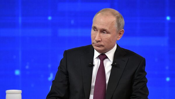 Giao lưu trực tuyến với Tổng thống Vladimir Putin 2019 - Sputnik Việt Nam