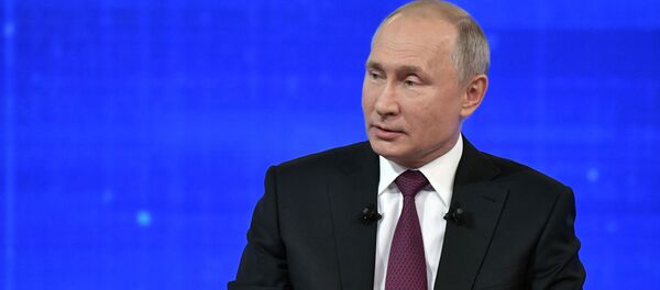 Giao lưu trực tuyến với Tổng thống Vladimir Putin 2019 - Sputnik Việt Nam