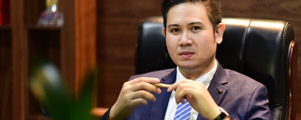 Chủ tịch Phạm Văn Tam của Asanzo Chủ tịch Phạm Văn Tam của Asanzo - Sputnik Việt Nam