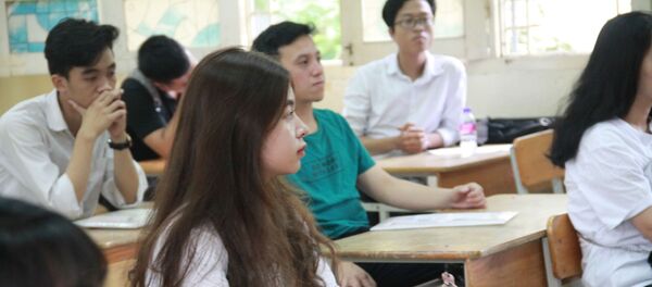 Các thí sinh đã sẵn sàng cho kỳ thi - Sputnik Việt Nam