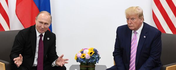 Cuộc hội đàm giữa hai ông Putin và Trump bên lề G20 ở Osaka - Sputnik Việt Nam
