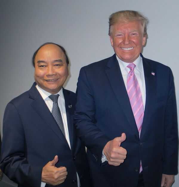 Trump hoan nghênh Hà Nội chống gian lận thương mại: Khẳng định tình cảm tốt đẹp với nhân dân Việt Nam Trump hoan nghênh Hà Nội chống gian lận thương mại: Khẳng định tình cảm tốt đẹp với nhân dân Việt Nam - Sputnik Việt Nam
