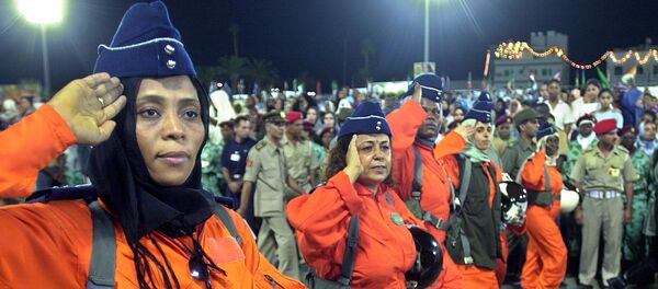 Các phụ nữ trong Không quân Libya - Sputnik Việt Nam