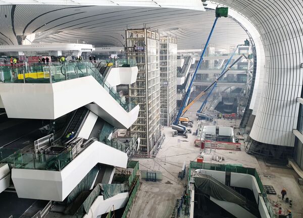 Bắc Kinh xây dựng xong sân bay lớn nhất thế giới Bắc Kinh xây dựng xong sân bay lớn nhất thế giới - Sputnik Việt Nam