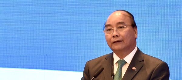 Thủ tướng Nguyễn Xuân Phúc phát biểu tại lễ ký - Sputnik Việt Nam