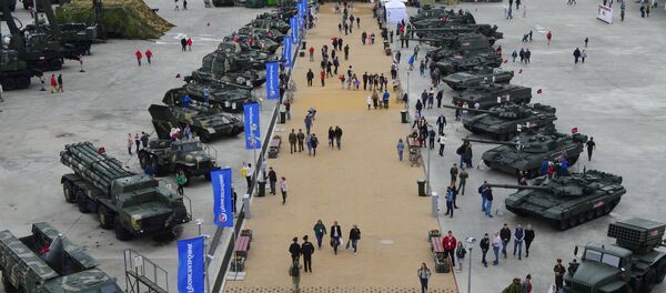 Thiết bị quân sự trong Công viên giải trí và văn hóa “Người yêu nước” của Các lực lượng vũ trang Liên bang Nga - Sputnik Việt Nam