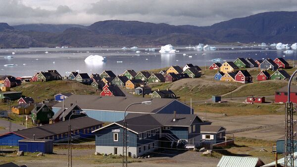 Những tảng băng khổng lồ trong vịnh Narsak, phía Nam Greenland - Sputnik Việt Nam