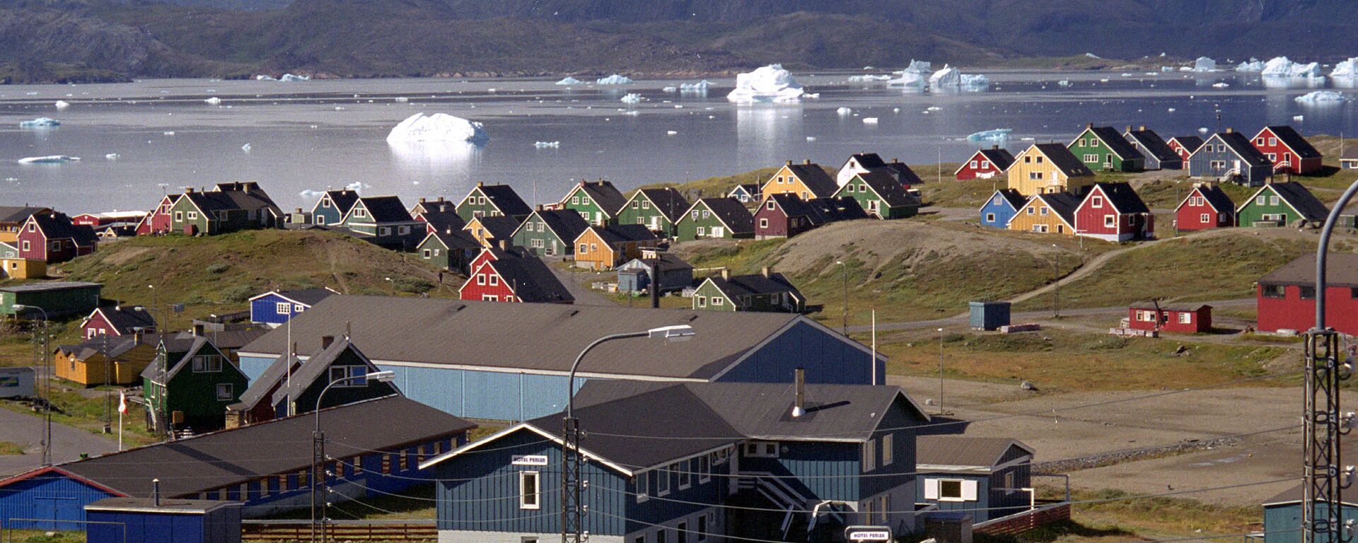 Những tảng băng khổng lồ trong vịnh Narsak, phía Nam Greenland - Sputnik Việt Nam, 1920, 14.03.2025