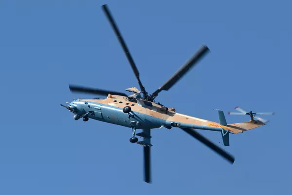 Máy bay trực thăng vận tải-tấn công Mi-35M Máy bay trực thăng vận tải-tấn công Mi-35M - Sputnik Việt Nam