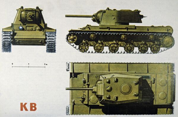 Trường hợp hy hữu. Chuyên gia phát hiện chiếc xe tăng KV-1 trên biên giới với Ukraina - Sputnik Việt Nam