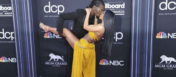 Nữ ca sĩ biểu diễn hip-hop Cardi B tại Billboard Music Awards ở Las Vegas, Hoa Kỳ - Sputnik Việt Nam