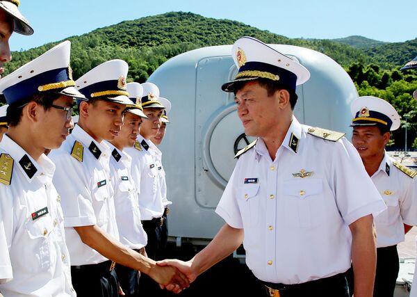 Tàu hộ vệ săn ngầm số hiệu 20 của Việt Nam chính thức bước vào tình trạng trực chiến - Sputnik Việt Nam