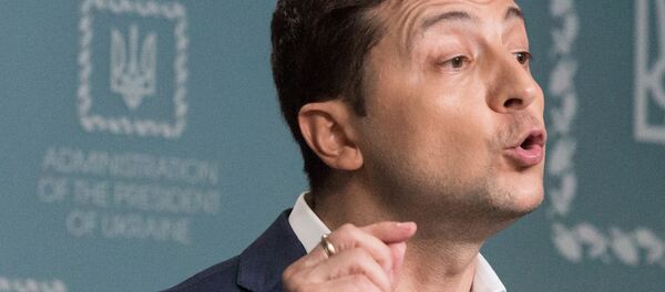 Tổng thống Ukraina Vladimir Zelensky  - Sputnik Việt Nam