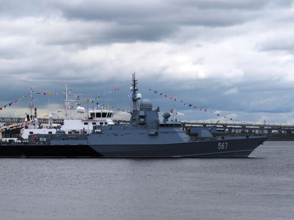 IMDS-2019: nhóm các nhà báo được mời lên các tàu chiến thuộc Hạm đội Baltic - Sputnik Việt Nam